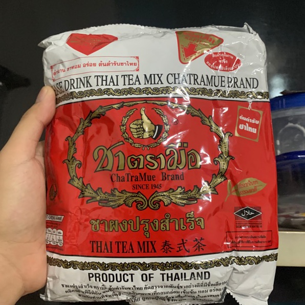 

Max Sale Thai Tea Cha tra mue thaitea mix cha tramue chatramue 4gr 4 gram