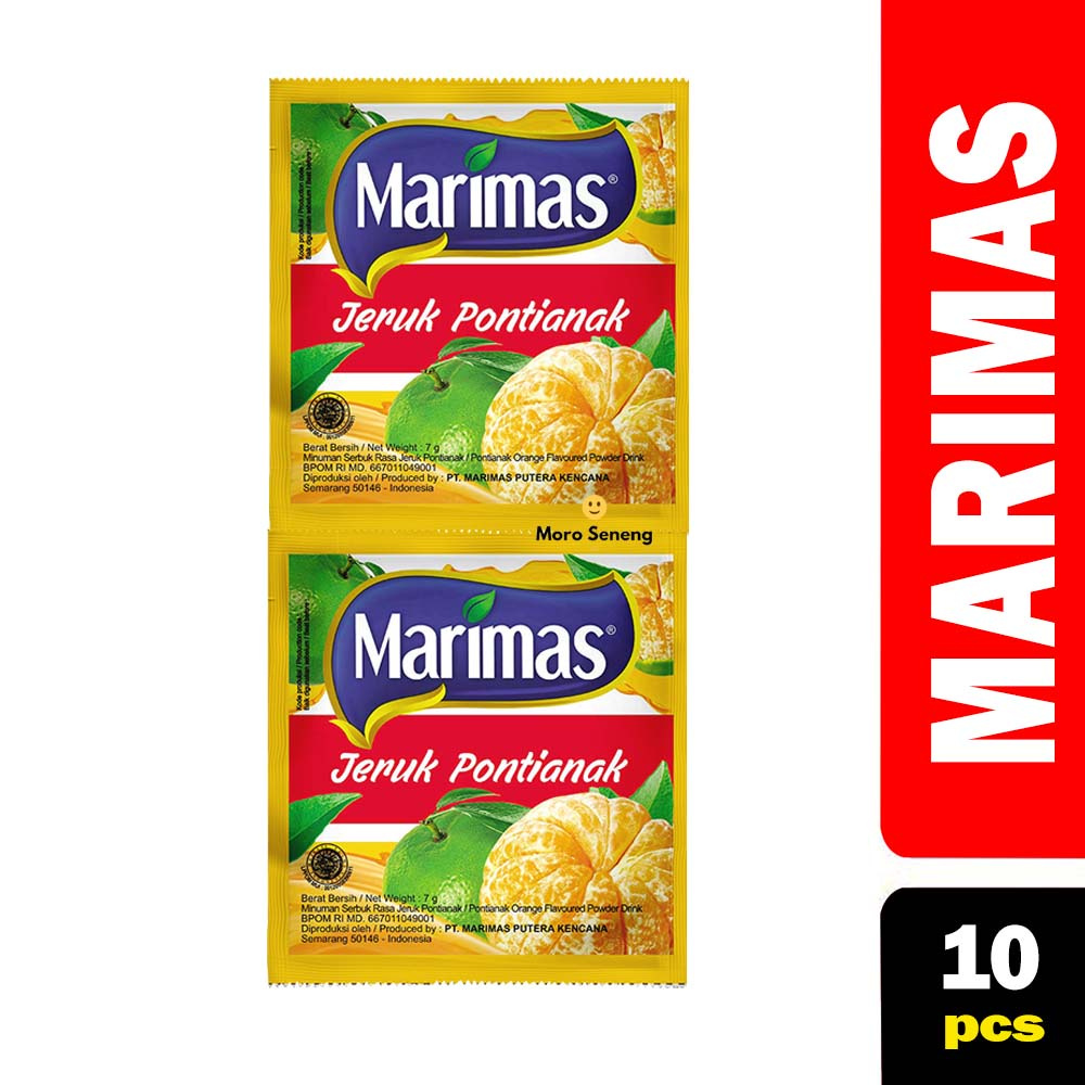 

MINUMAN MARIMAS JERUK PONTIANAK 1 RENCENG ISI 10 PROMO MURAH