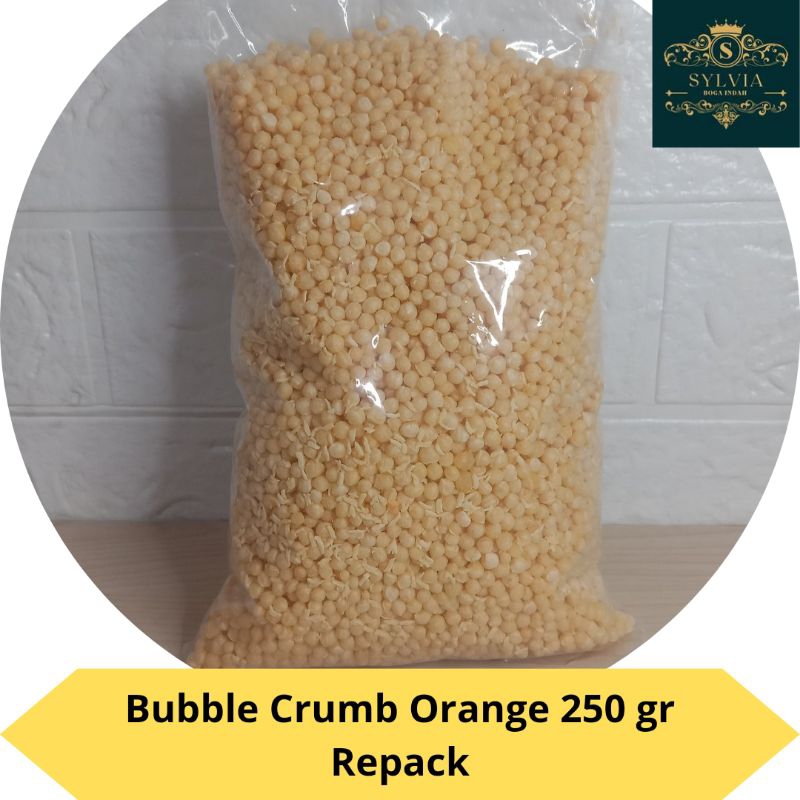 

Bread Crumb Bubble Orange / Tepung Roti Bulat 250 gr Repack