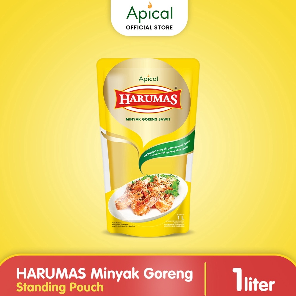 

Semuanya baru HARUMAS Minyak Goreng Standing Pouch 1L