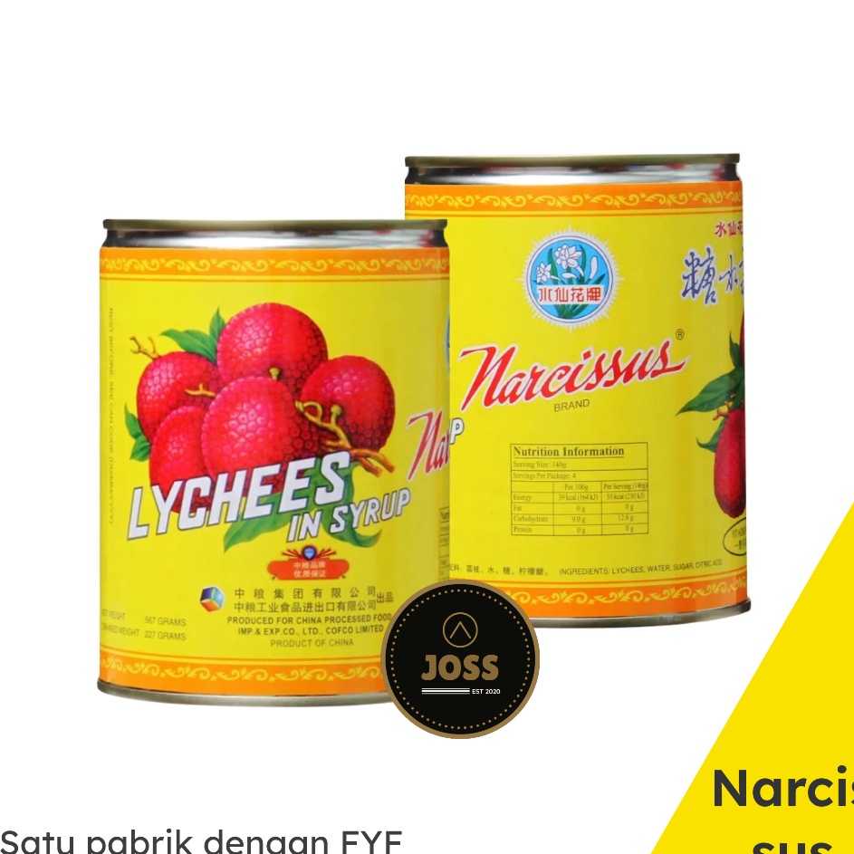 

Pesan disini INSTAN Leci NARCISSUS Buah Leci Kaleng Lychee 567gr