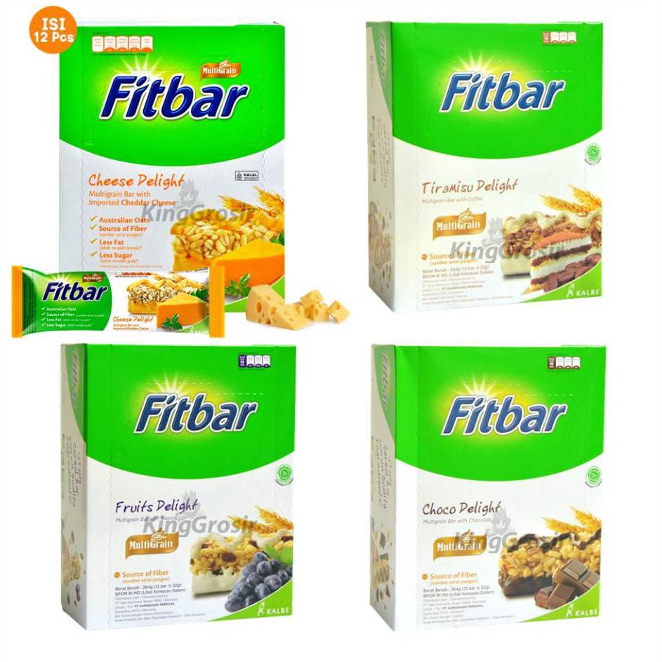 

Super Untung Fitbar Cemilan Diet Sehat 1 Box Isi 12 pcs 2gr