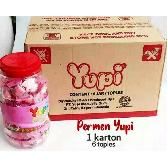 

Dear PER TOPLES READY SIAP KIRIM PERMEN YUPI STRAWBERRY KISS EXP 226