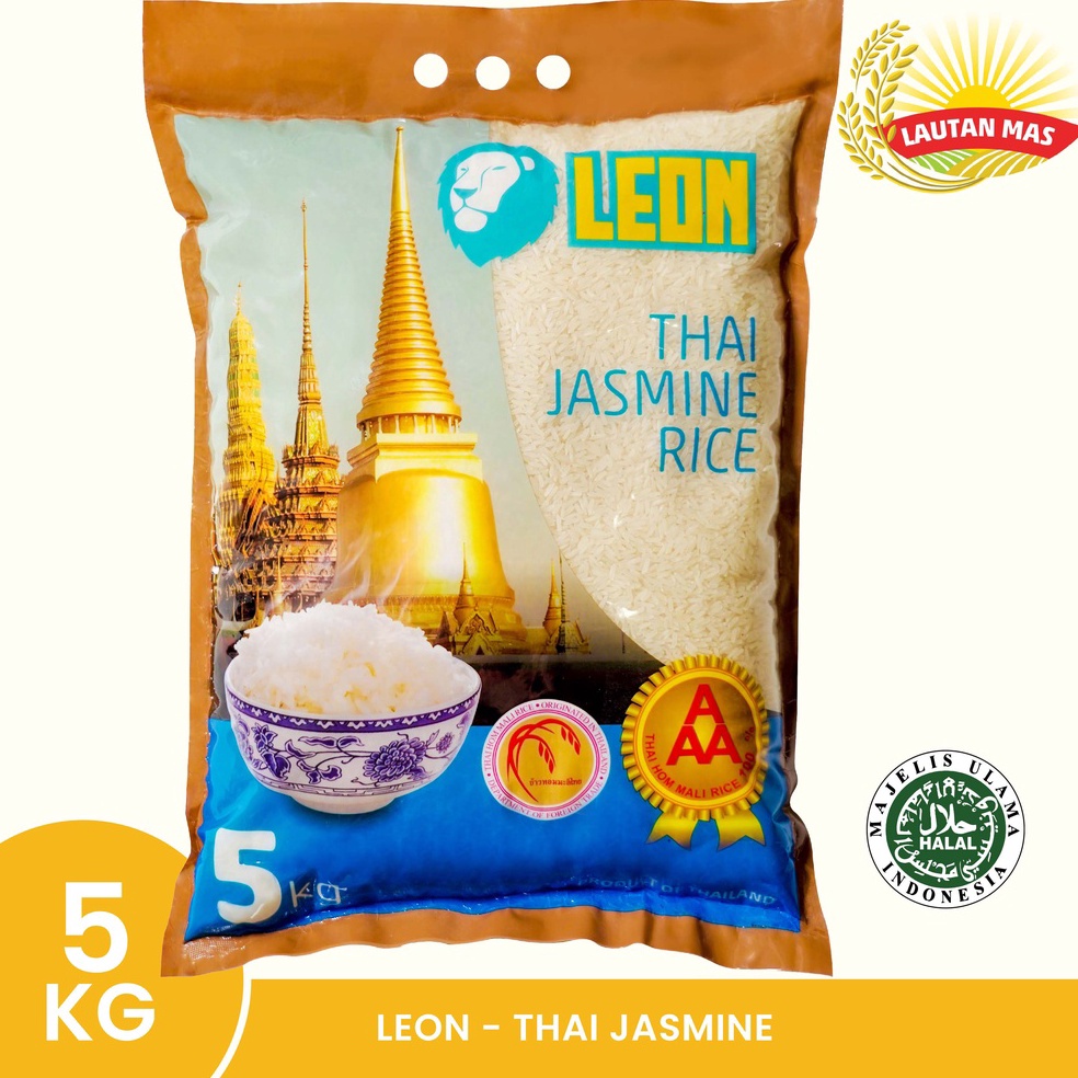 

Ekslusif disini Leon Beras Thai Jasmine 5KG