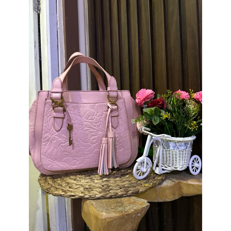 Fossil Brooke Satchel Preloved VVGC