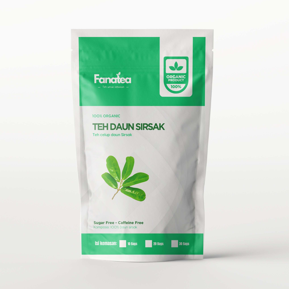 

Graviola tea sirsak - Teh daun sirsak Fanatea - Isi 20/30
