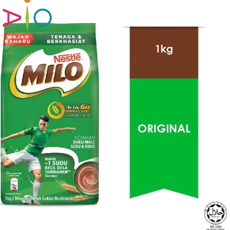 

Hemat Banget MILO ActivGo Bubuk Malt Coklat Malaysia 1kg