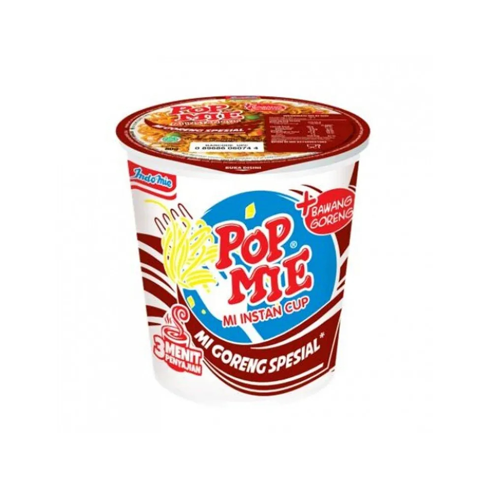 

Mie Instan Cup Pop Mie Goreng Jumbo Special 80 gram