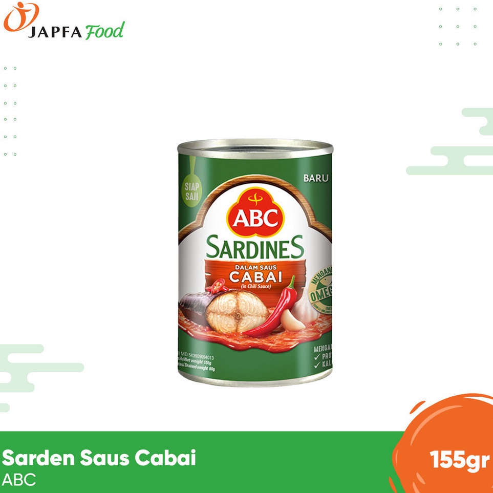 

SuperSale ABC Sarden Saus Cabai 155gr