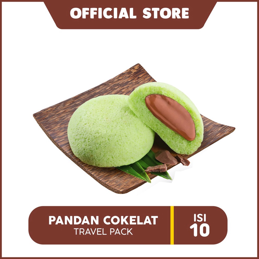 

New Deal Bakpia Kukus Tugu Jogja Pandan Cokelat Travel Pack