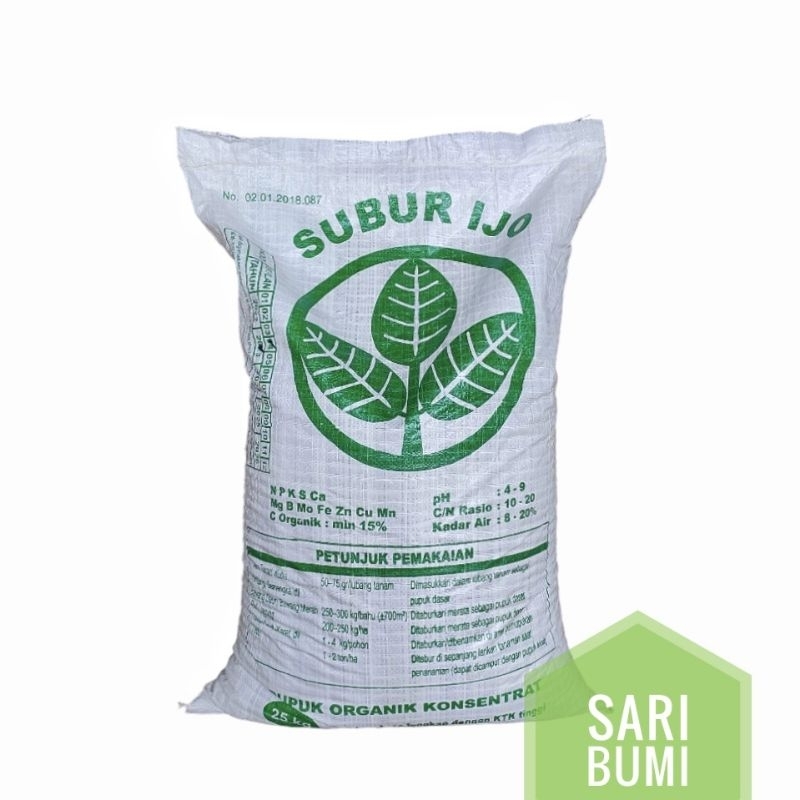 [pupuk organik] SUBUR IJO (25kg)