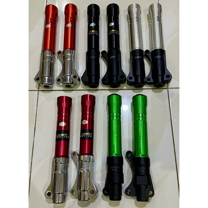 Bottom Shock Depan Tabung Shock Mio Soul Mio Sporty SCARLET