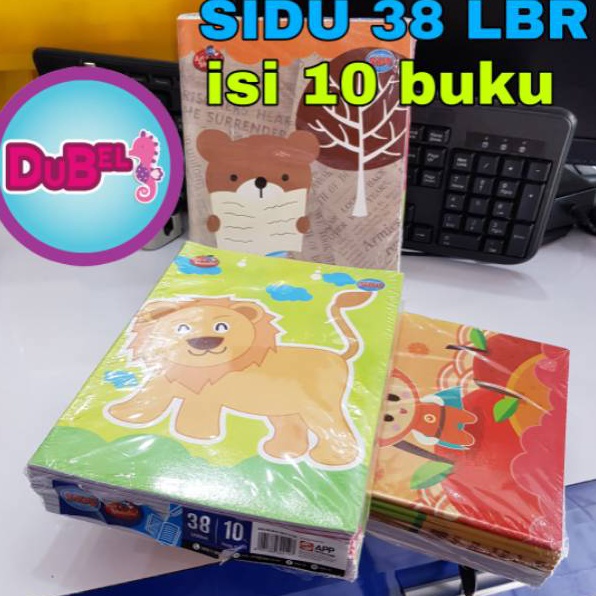 

Paket Istimewa Buku Tulis Sidu 38 Lembar isi 1 Buku
