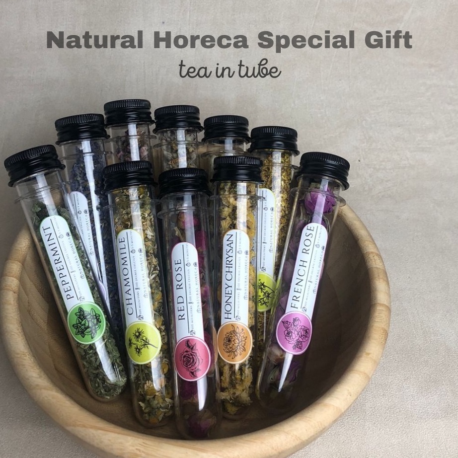 

Dijamin Ori Flower Tea Sample Pack Souvenir Gift Teh Bunga Camomile Peppermint Lavender Rose