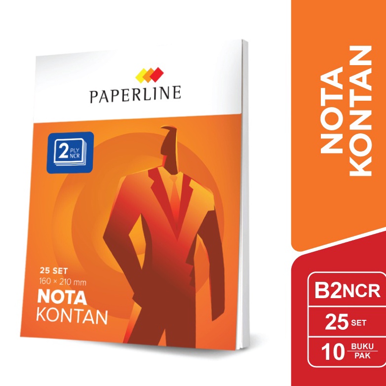 

Grosir Terpopuler Paperline Nota Kontan 2ply B2 NCR PPL NK B2 NCR
