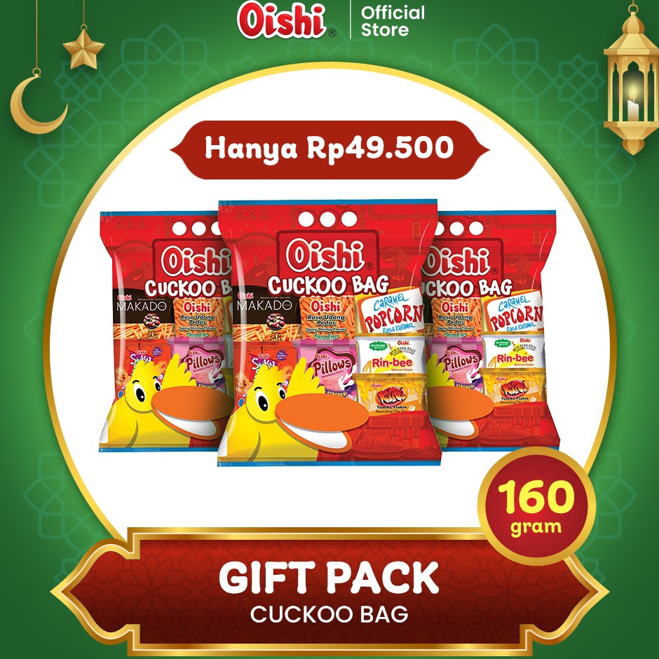 

Paket Hemat Oishi Gift Pack Multipack 3pcs
