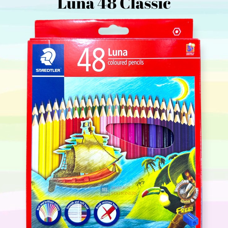 

Diskon Ngetrends Pensil Warna Staedler Luna Panjang 48 Classic