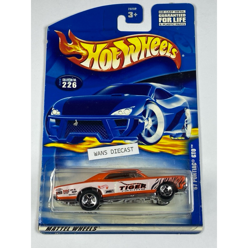 Hot Wheels 67 Pontiac Gto oren tiger