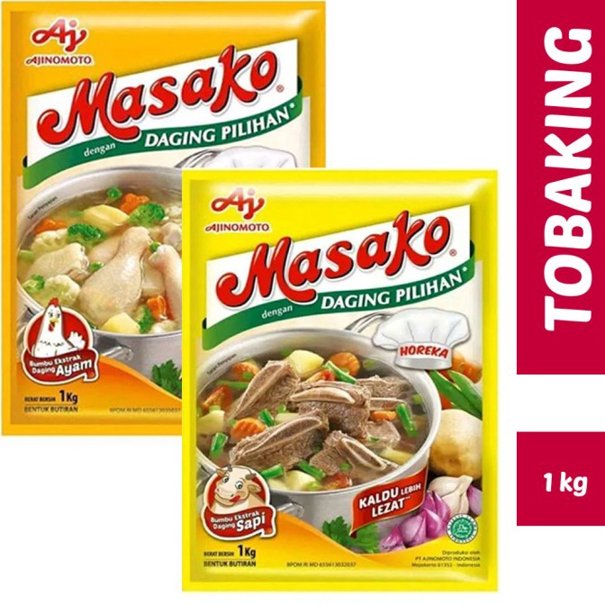 

Extra deals Masako Ayam Sapi Penyedap Ajinomoto 1 kg Horeka