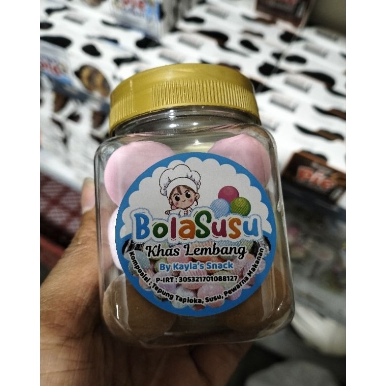 

Spesial bola susu asli Lembang kemasan toples