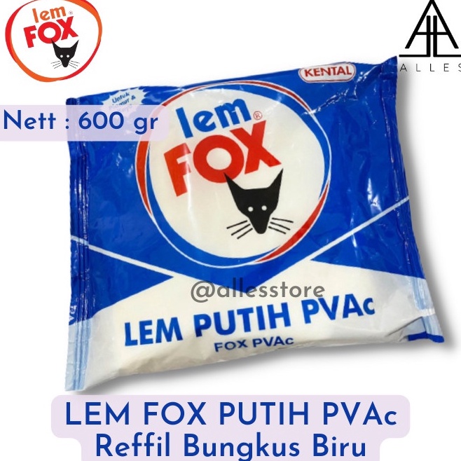 

Sedang Ramai Lem Fox Lem Putih PVAc Bungkus Biru Lem KertasKayu Reffil Lem Kental 6 gram