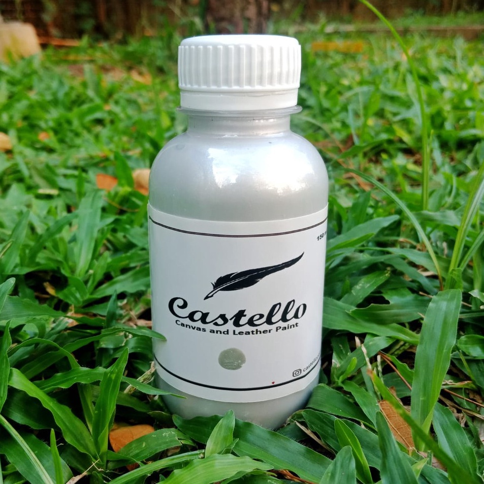 

Hot Now Cat Castello Sepatu dan Tas Silver Khusus Kulit Kanvas