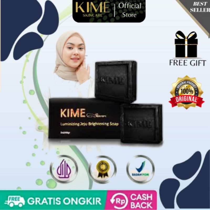 sabun skincare kime brightning happy 1pack isi 2 batang sabun