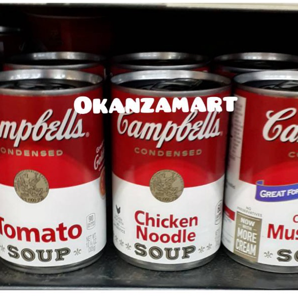 

New Stock Campbells Campbells Condensed Soup All Variant 35gr
