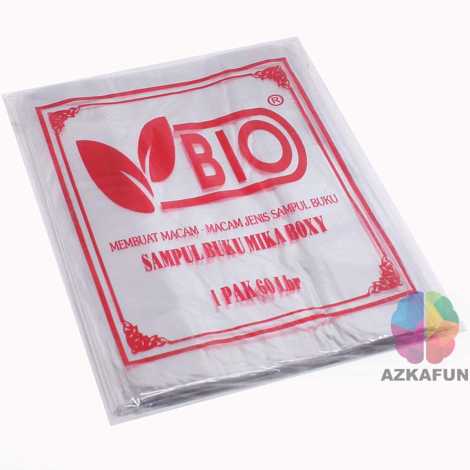 

Langsung Kirim Sampul Plastik Mika BIO BOXY isi 1 Lembar Sampul boxy B5