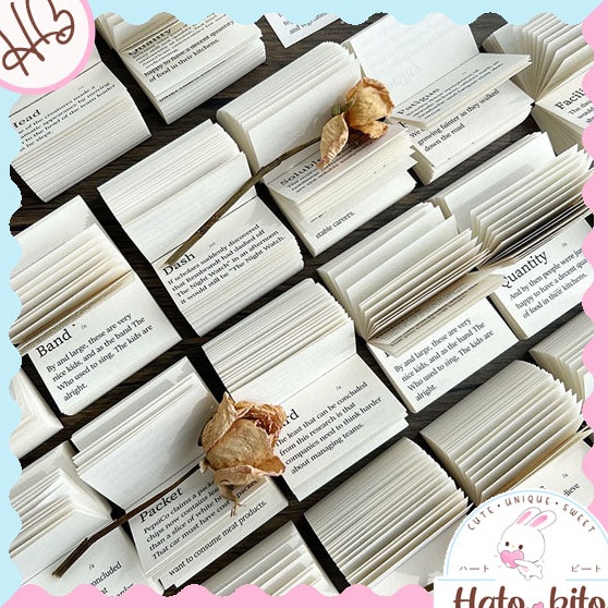 

Model Terjamin 1 set isi 1 lembar dictionary library series deco paper kertas hias quotes tulisan dekorasi jurnal ide scrapbook kawai aesthetic vintage HB144