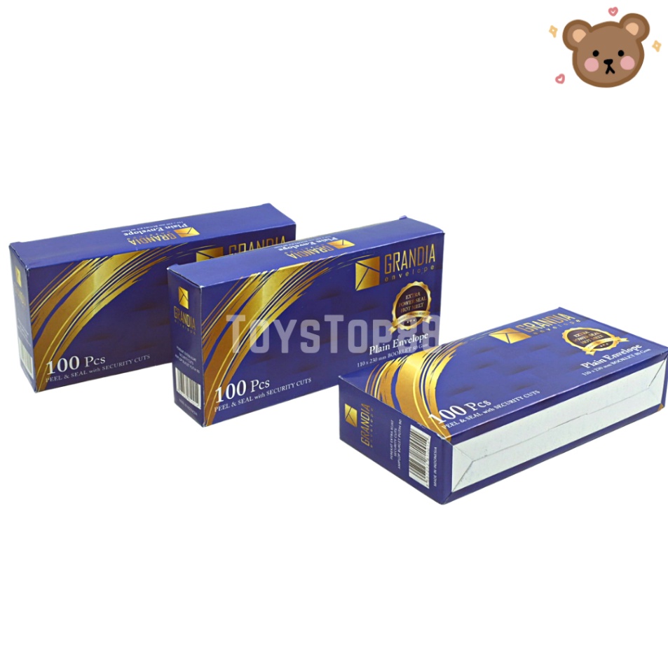 

Gratis Garansi Amplop Grandia 9 Putih Polos isi 1 Pcs Ukuran 11 x 23 mm Booklet 8 Gsm