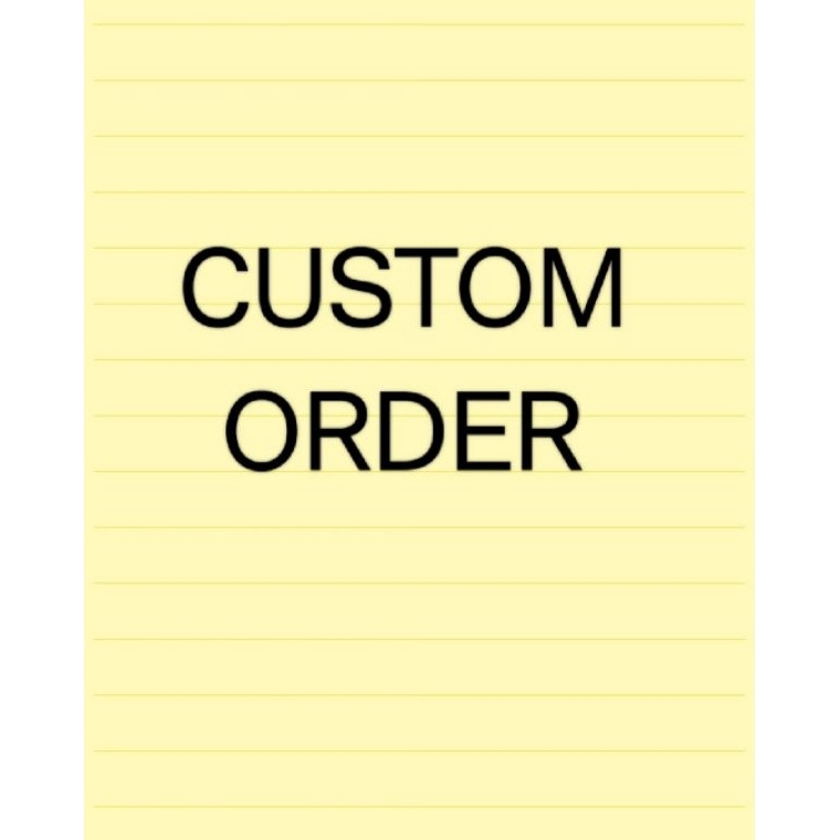 

Promo besar CUSTOM ORDER S