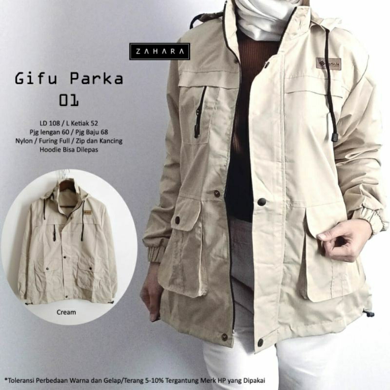 JAKET PARKA NYLON