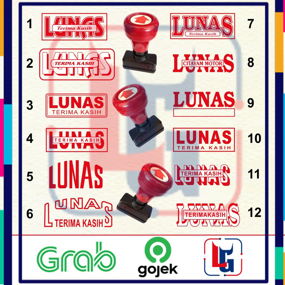 

Grosir Irit Stempel Lunas Otomatis