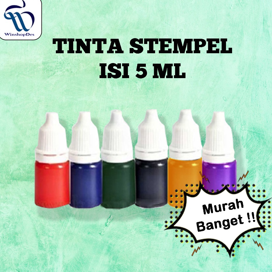 

Paling Terjamin Tinta Isi Ulang Stempel Isi 5 ML