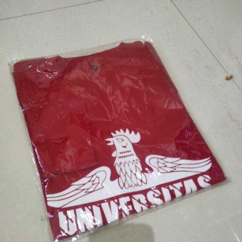 Baju Kaos Merah Unhas | Merchandise Unhas