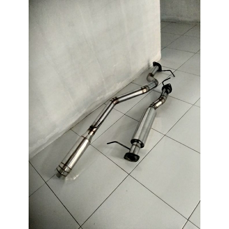 Knalpot Racing Taipipe +Resonatar PNP Ford Ranger TDI Manual Ford Everest TDI Manual