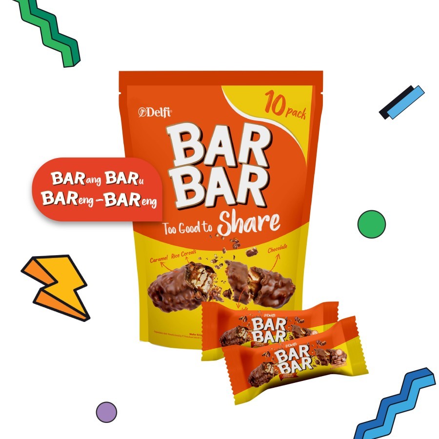 

Delfi Bar Bar Share it Pack isi 10pcs * 8gr Grosir Snack