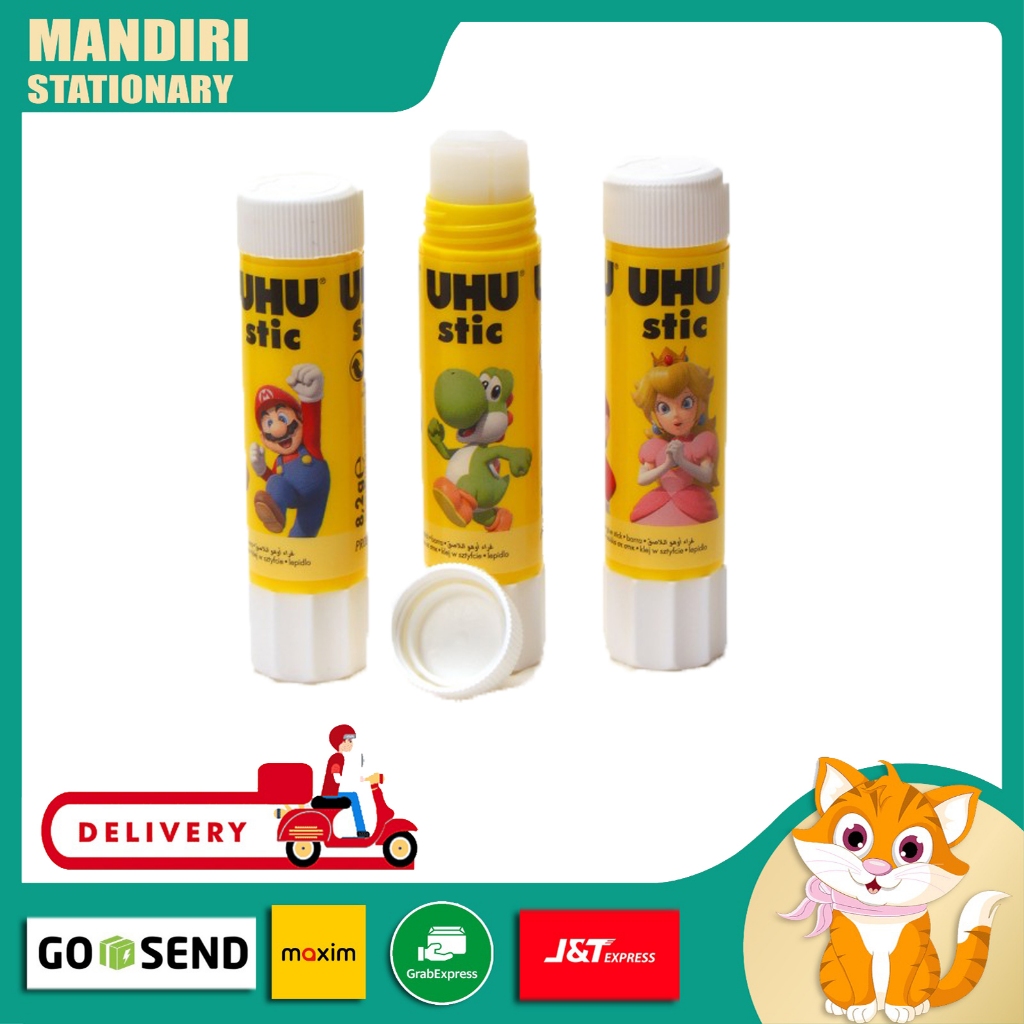 

Lem UHU Stick Kecil 8,2g / Glue Stick 8,2 gram