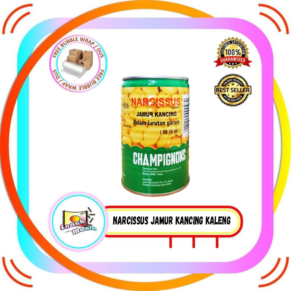 

Narcissus Fu Yong Fong FYF Champignons ~ 425 gr Jamur Kancing Kaleng