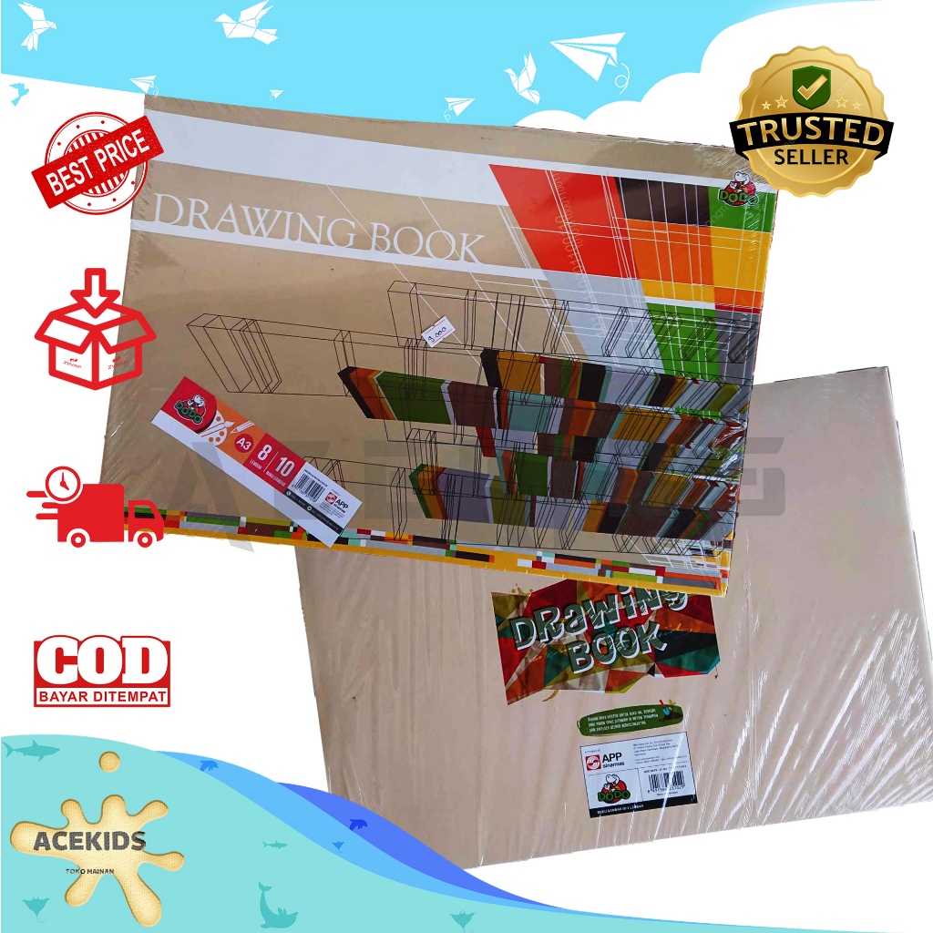 

Buku Gambar Besar A3 Merk Dodo Drawing Book