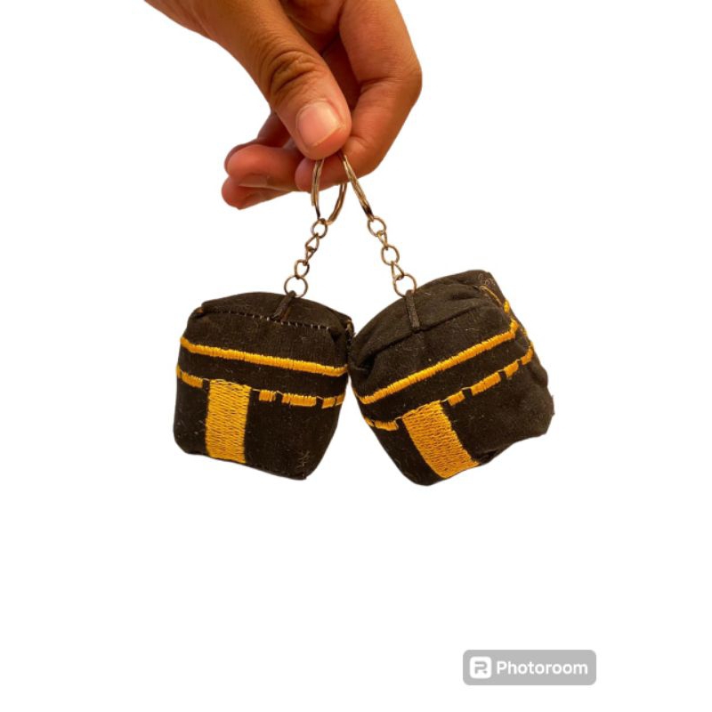 GANTUNGAN KUNCI KA'BAH/GANTUNGAN KUNCI BONEKA KA'BAH/SOUVENIR/OLEH OLEH HAJI MURAH