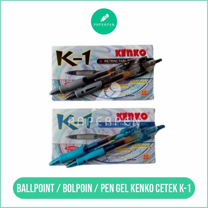 

Ballpoint / Bolpoin / Pen Gel Kenko Cetek K-1