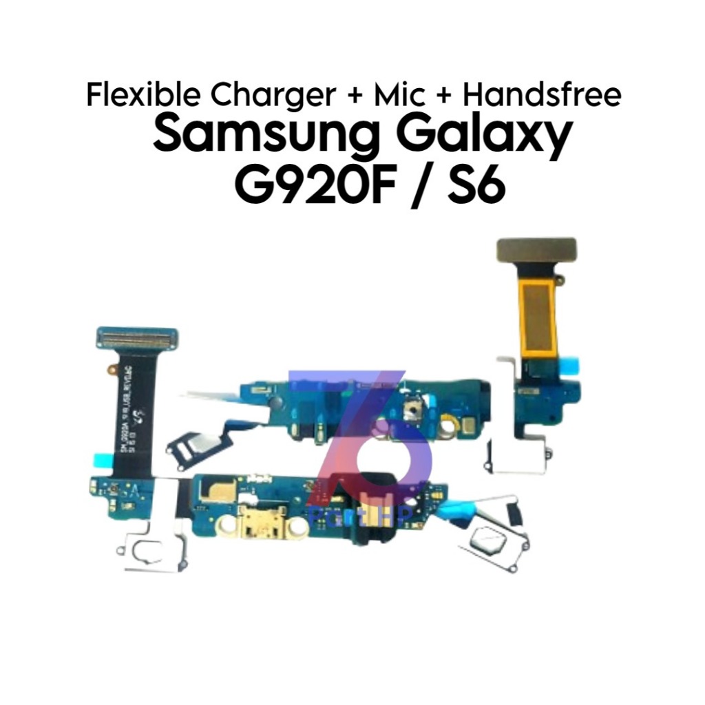 Papan Konektor PCB Charger Mic Handsfree Samsung Galaxy S6 / G920F / SM-G9200 / SM-G9208 / SM-G9208/