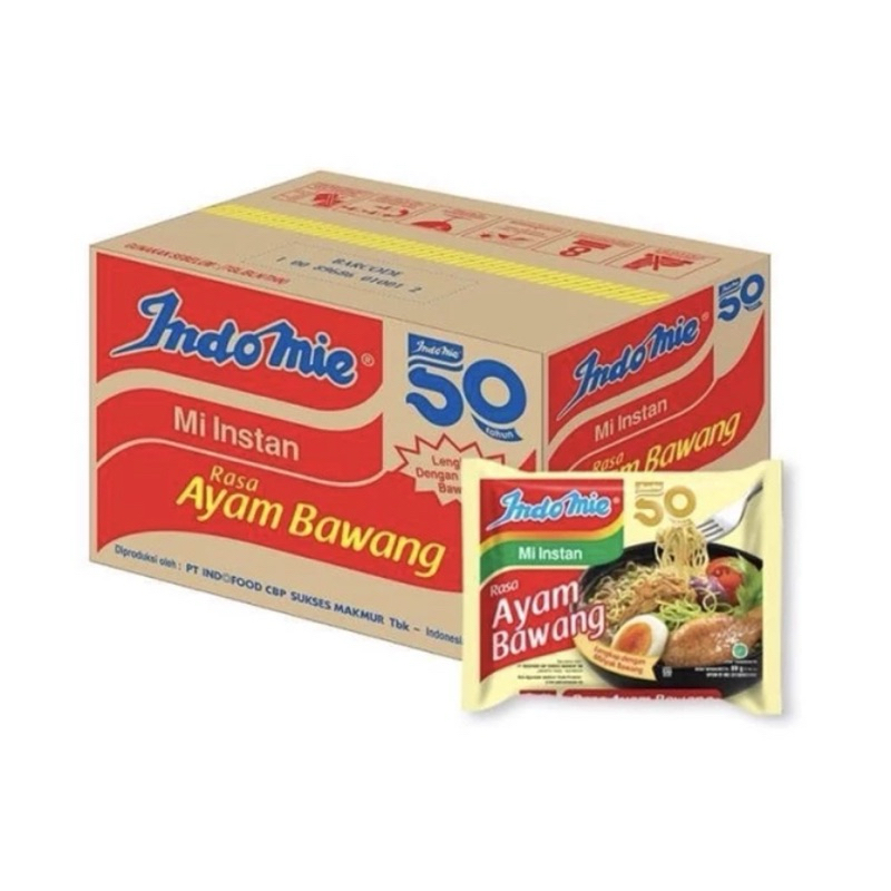 

Indomie Ayam Bawang 1 dus isi 40 pcs