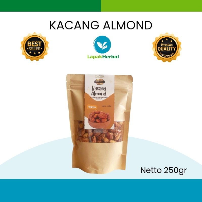 

Kacang almond Kulit