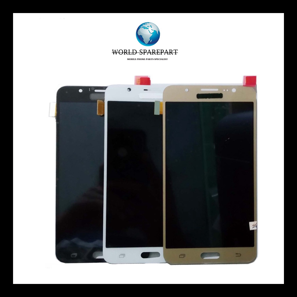 LCD Samsung J7 2016 Original 100% Fullset Touchscreen Garansi 1 Bulan Gratis Double Wall Box dan Bub