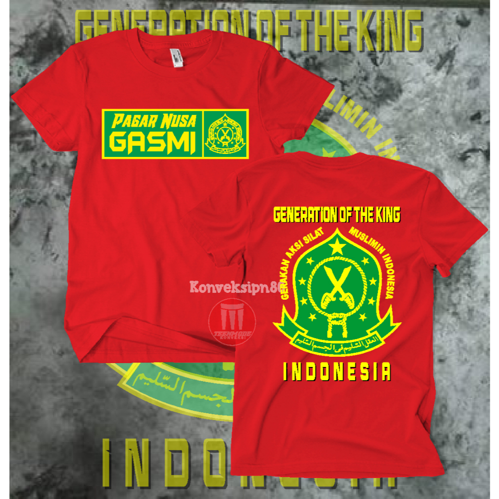 Kaos dan singlet Gasmi Kediri Indonesia