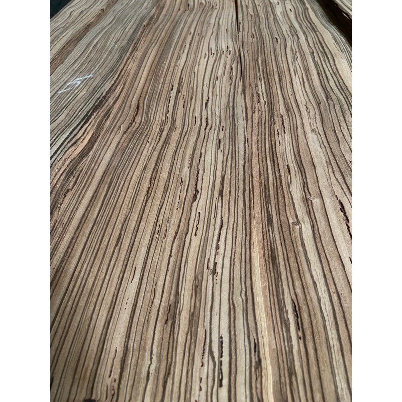 Veneer Kayu Zebrano per m2