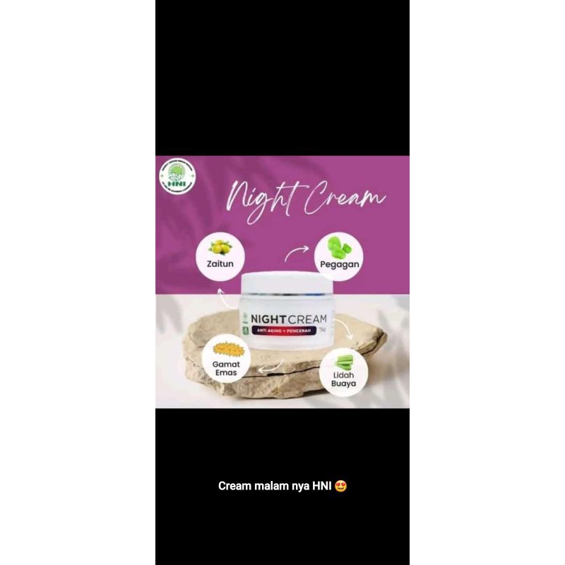 Night cream HNI HPAI
